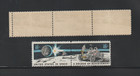 Us Efo Error Stamps  1435b Space  Moon  Rover  Color Shift Strip 3   Normal  Mnh