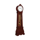 Traditional Village Style Accent Westminster Grandfather Clock Brown