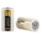 Battery Converter Adapter Box Case Plastical Parallel Battery Holder 3 Aa To D