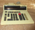 Vintage Sharp Compet Cs-2187 Desk Calculator Rare -powers On
