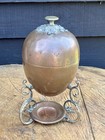 Antique 19th C Victorian Ornate Egg  Coddler tinned Inside