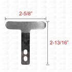 H  t-steam    3-pk  Replacement Tee Cuff Spring For Unipress  part  10792-00 