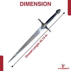 Fantasy Replica Medieval Swords Battle Viking  Stainless Steel Blade  W Scabbard