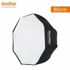 Godox 80cm Octagon Umbrella Softbox s-type Bowens Bracket Stand For Studio Flash