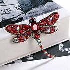 Red Crystal Rhinestone Flower Animals Plants Insects Brooch Pin Charm Women Gift