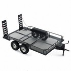 Rc Metal Heavy Duty Trailer For 1 10 Scale Rc Rock Crawler Car Truck Car Decor