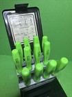 Snap-on Usa 12 Pc Rare Green Mini Pick Precision Screwdriver Torx Set Mini12pakg