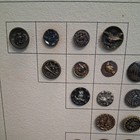 Antique Victorian Picture Button Board  42 Buttons   Edith A  Rodway Pattern  10