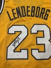 Yaxel Lendeborg Signed Autograph Michigan Wolverines Jersey Jsa Coa