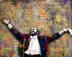 Luciano Pavarotti 12x18inch Poster Luciano Pavarotti Opera Tribute Free Shipping