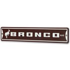 Ford Bronco Blvd Metal Street Sign   Must Have For Bronco Fans  Free Us Shipping