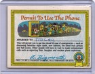 1985 Topps Garbage Pail Kids Series 1  11a Itchy Richie Glossy Back