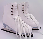 Jackson 150 Finesse Ultima White Mark 1 Girls Ice Skates  child Size 1   Leather