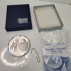 Vtg Wendell August Forge Rare 1997 Annual Ed  Aluminum Ornament Santa Chimney