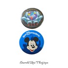 Vintage Disney Button Pins Mickey Minnie Universal Studios Epcot Free Shipping