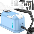 60 87oz Heavy Duty Handheld Steam Cleaner - Rapid Heating For Home  Car  Tile  G