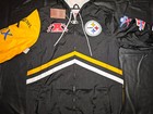 Pittsburgh Steelers Mitchell   Ness Nfl Undeniable Windbreaker Size L Jacket