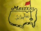 Masters Winner Fred Couples Signed Masters Flag Jsa Coa Autograph Authentic 1992