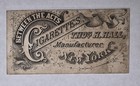 1880s Oscar Wilde Between The Acts   Bravo Cigarettes Tobacco Card Series N342