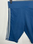 Adidas Shorts Womens Size M Biker Activewear Workout Gym Athleisure Running Yoga