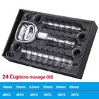 Cupping Therapy Set Physiotherapy Vacuum Cupping Glasses Suction Cups Massage