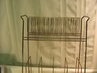 Vtg 60 s Mcm Mid Century Modern Wire Vinyl Record Rack Music Stand
