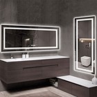 All Size Large Led Lighted Bathroom Front  Backlit Vanity Mirror For Hotel Salon