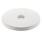 Double Faced White Satin Ribbon  3 8 Inch 100 Yards Roll Inch 