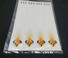 Easton 12pk 7  Arrow Wraps  White Bucks Skull  1 Dozen Vinyl Stickers  1  Wide