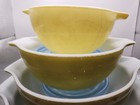Pyrex Verde 4 Pc Cinderella Bowl Set 441-442-443-444