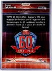 2015 Topps 60th Anniversary 5x7 Jumbo  t60-jg Jimmy Graham  99 Retro Card 7x5