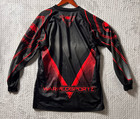 Warped Sportz Paintball Jersey - Adult Size Extra Large Xl - Black  red - Og