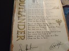 Outlander Plate -- Skye Boat Song Lyrics 8x12
