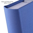Luxury Fabric Photo Album 4x6 With Writing Space Acid Free Pockets Holds 300    