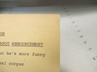 Munsters Tv Show Studio Promo Photo 1960s Mca  1  Info Sheet 1 Minute Commercial
