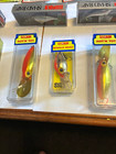 Lot Of 18 Vintage Fishing Lures  Storm Crankbaits  Rapala  Mudpuppy  Jb Nos