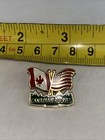 Canada Canadian Rockies Lot Of 5 Hat Lapel Pins Pinback Maple Leaf Red Vintage