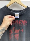 Vintage Blasphemy Blood Upon The Altar T-shirt Satanic War Metal