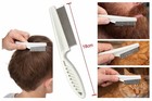 Metal Head Lice Comb Fine Tooth   Pet Dog Cat Flea Hair Kids Nit Eggs Removal