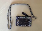 Vera Bradley Cotton Zip Id And Lanyard Combo