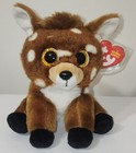 Ty Beanie Baby - Buckley The Baby Deer  6 Inch  Mwmts Plush Stuffed Animal Toy