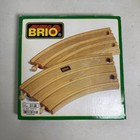 Genuine Brio Double Track Piece - 2 Large Curves - 33398 New In Box Vtg 1990s