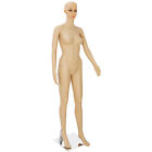 Pp Realistic Female Mannequin Display Head Turns Dress Form With Base Full Body 