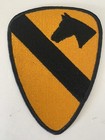Vintage Us Army 1st Calvary Division Patch Yellow  Black New