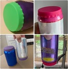 6 Pack Silicone Soda Can Lids  Can Stopper Or Protector For Soda  Freeshipping