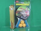 2 Player Ping Pong Paddles table Tennis Set  Racket Plus  9 Balls  