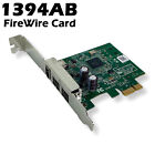 Dell Dpwc200 Firewire 2x1394b 1x1394a Pci-e Card Full Height 0httt 0jgxnj
