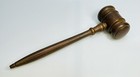 Wood Gavel Judge Lawyer Legal Prop Auction Sale Wooden Mallet Hammer 10  