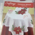 Craftways Christmas Bloom Table Runner And Topper Stamped Cross Stitch Kits Read