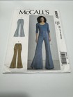 Mccalls Pattern  8007 Pants  Bell Bottoms  Misses Sizes 14 16 18 20 22 New Uncut